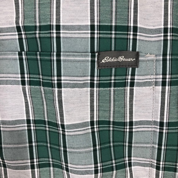 Eddie Bauer button down. Plaid classic fit TXL - Picture 4 of 12